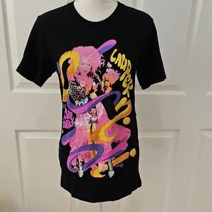 Bella Canvas Black Tee with Vibrant Graphic